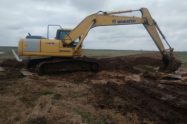 Policía Ambiental frenó canal clandestino de 2,5 km en Laboulaye