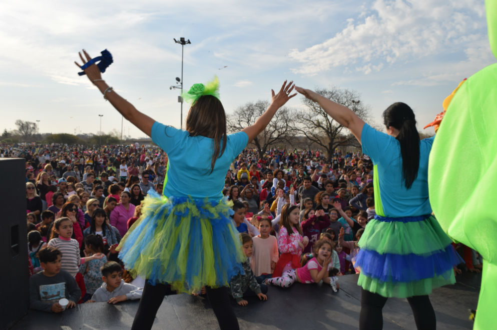 Diez mil personas festejaron el Día del Niño en Río Cuarto