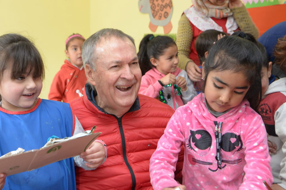 En Chancaní, ya funciona un nuevo jardín de infantes del Programa Aurora