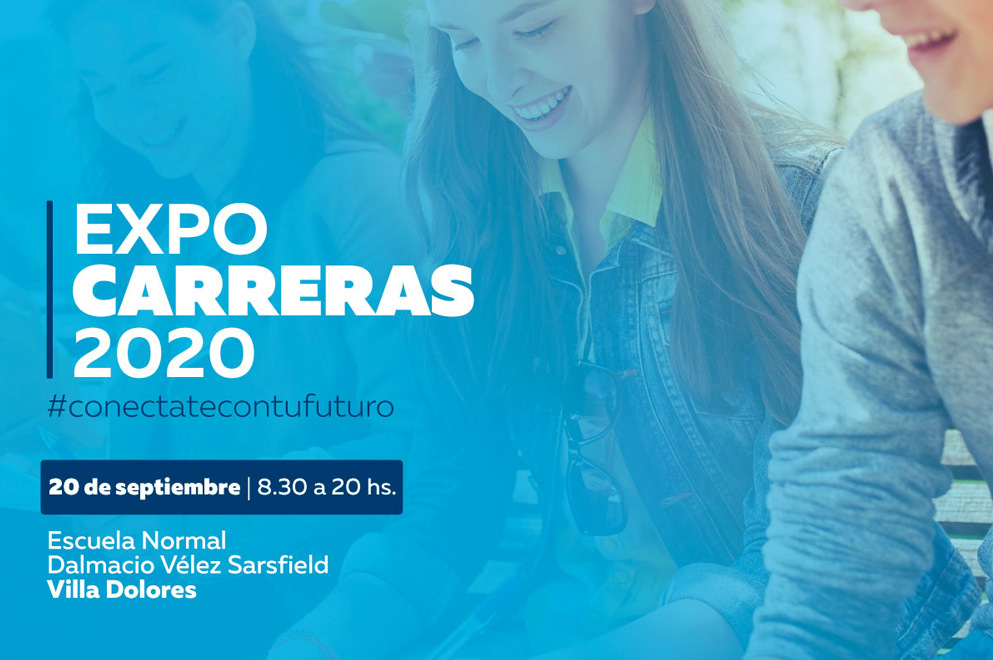 “Conectate con tu futuro”, la consigna de Expo Carreras 2020