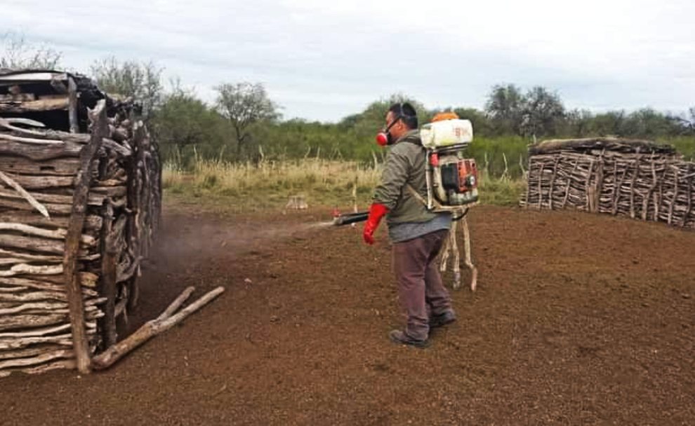 Acciones de vigilancia y control vectorial de Chagas en el departamento Río Primero