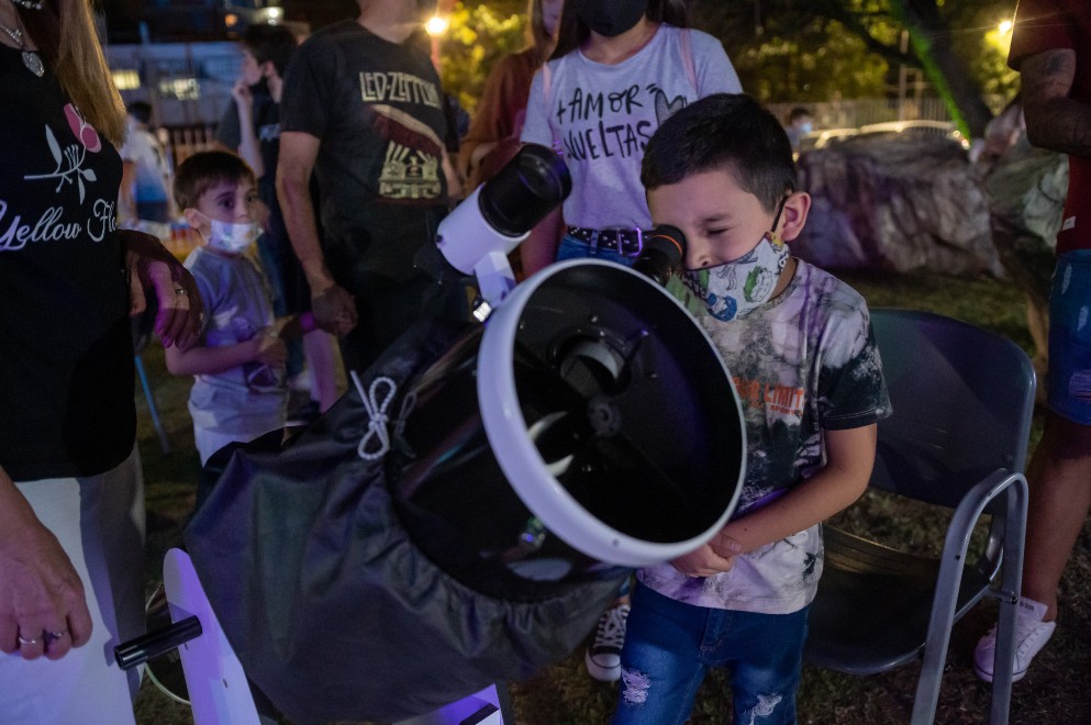 Science and Technology under the stars at Parque del Kempes – Web de Noticias