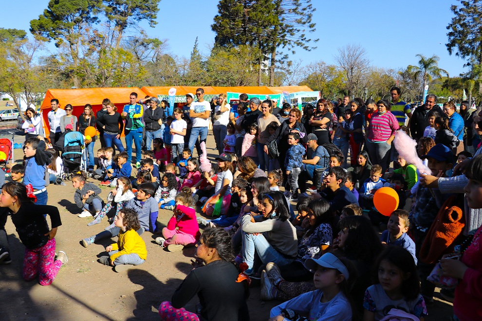 SeNAF celebró el día de las Infancias en el Parque de las Tejas