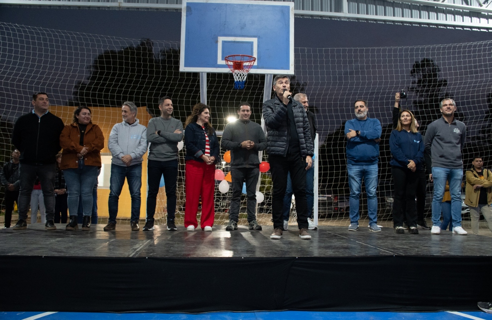 Se lanzó un nuevo Polideportivo Social en Villa Rivera Indarte | Canal Showsport