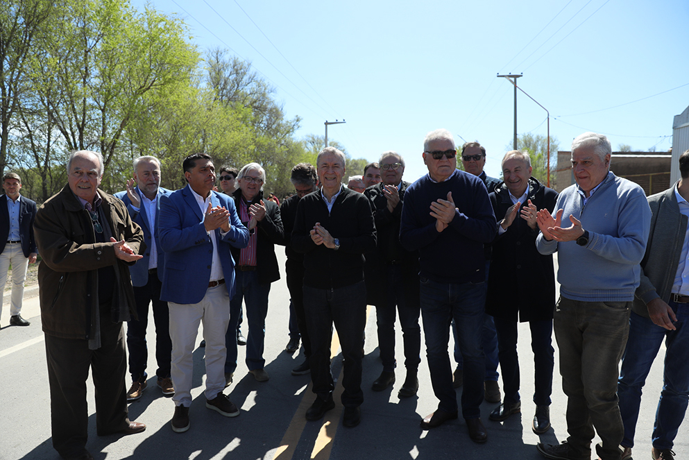 Schiaretti inauguró un tramo de la ruta que unirá Córdoba con La Pampa