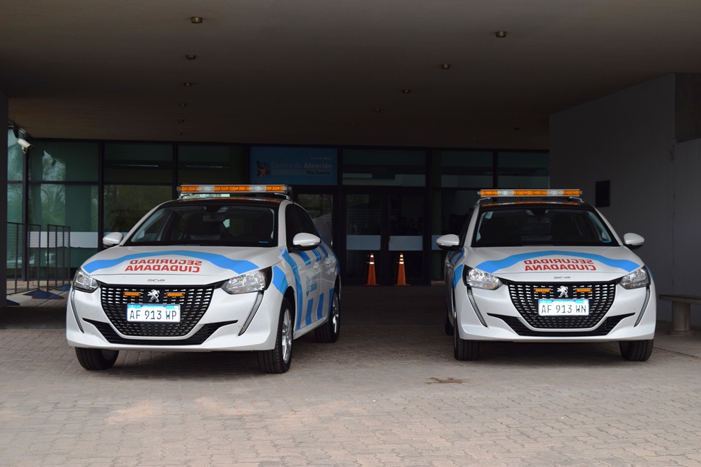La ciudad de Río Cuarto recibió vehículos de Seguridad Ciudadana